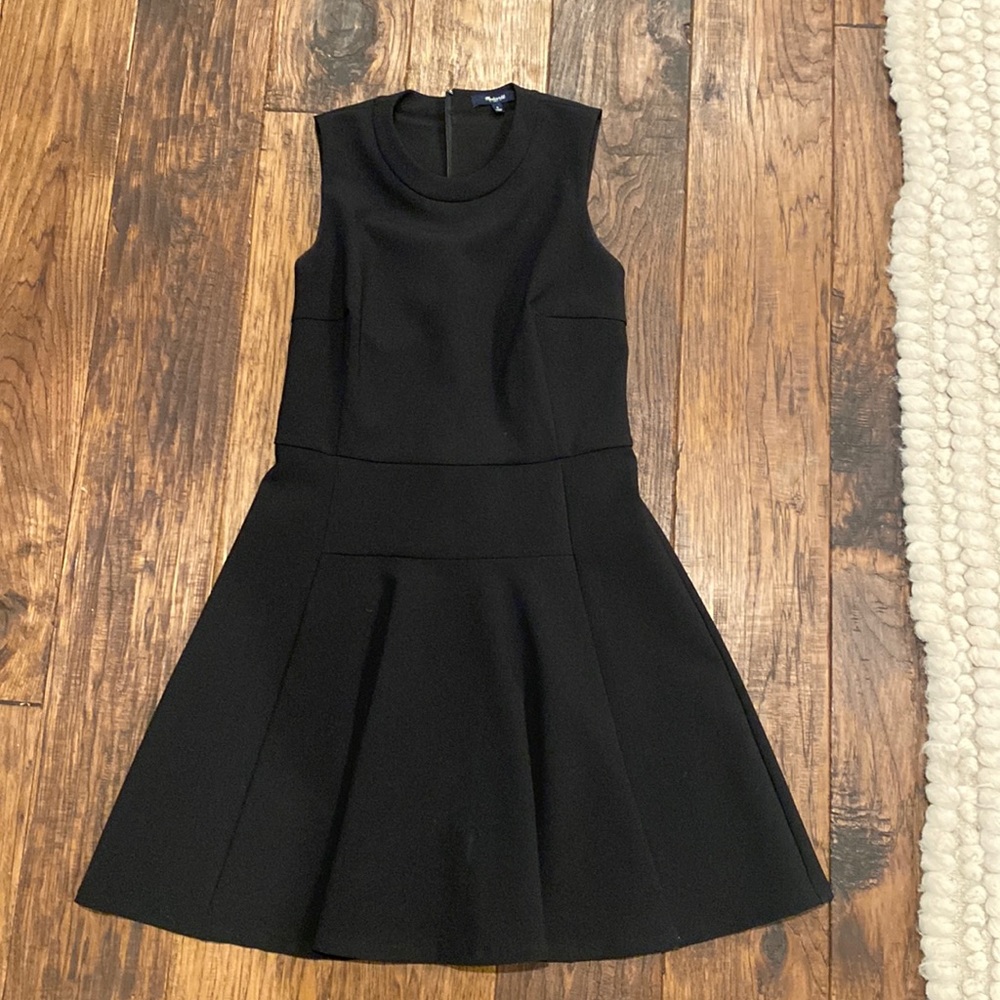 Black sleeveless Madewell Dress Size:6